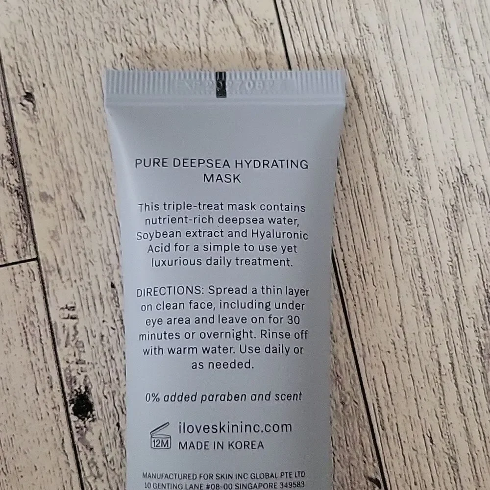 Skin Inc Pure Deepsea Hydrating Mask